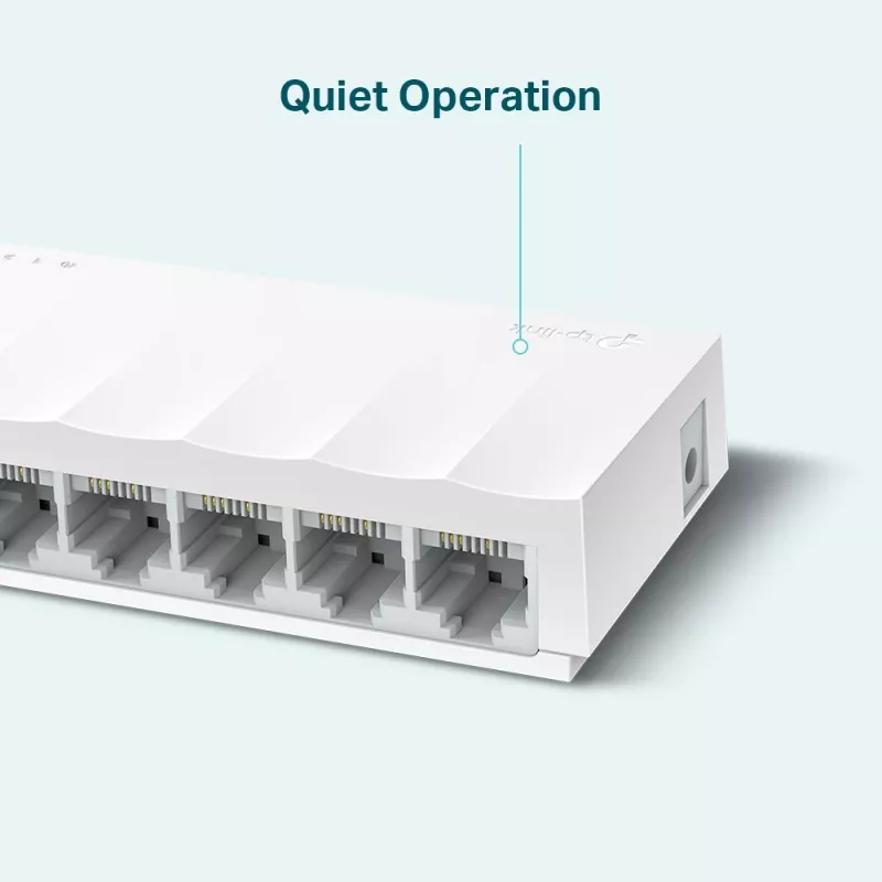 TP-Link 8 prievadų 10/100Mbps stalinis tinklo jungiklis