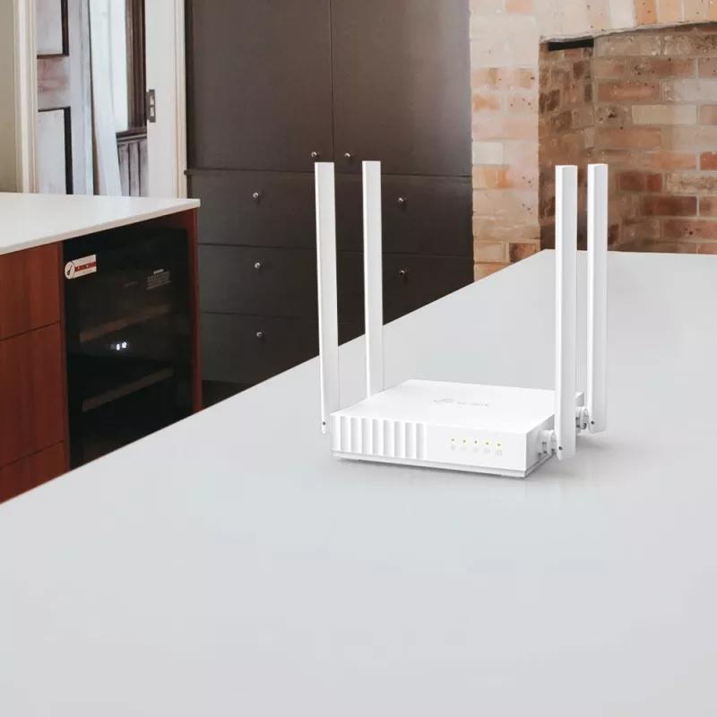 TP-Link ARCHER C24 belaidis maršrutizatorius Fast Ethernet dviejų juostų (2,4 GHz / 5 GHz) Baltas