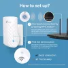 TP-Link RE190 belaidžio tinklo stiprintuvas, AC750, baltas