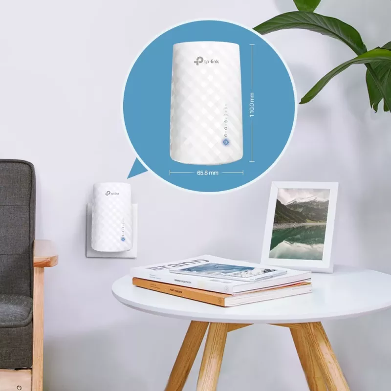 TP-Link RE190 belaidžio tinklo stiprintuvas, AC750, baltas