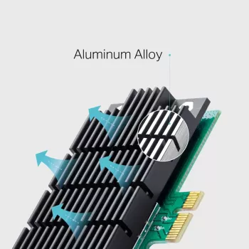 TP-Link Archer T4E AC1200 belaidis PCI Express dviejų juostų adapteris