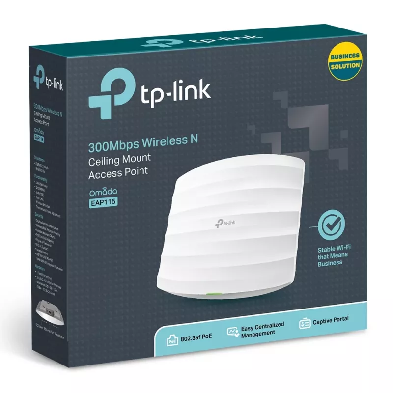 TP-Link Omada 300Mbps belaidis N prieigos taškas luboms