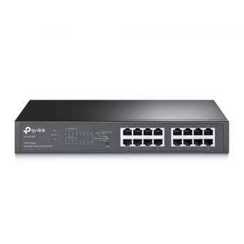 Valdomas jungiklis TP-Link TL-SG1016PE 16 prievadų Gigabit su 8 PoE+ prievadais