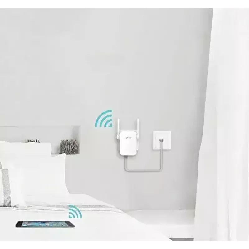 TP-Link TL-WA855RE belaidžio tinklo stiprintuvas, baltas, 10/100 Mbit/s