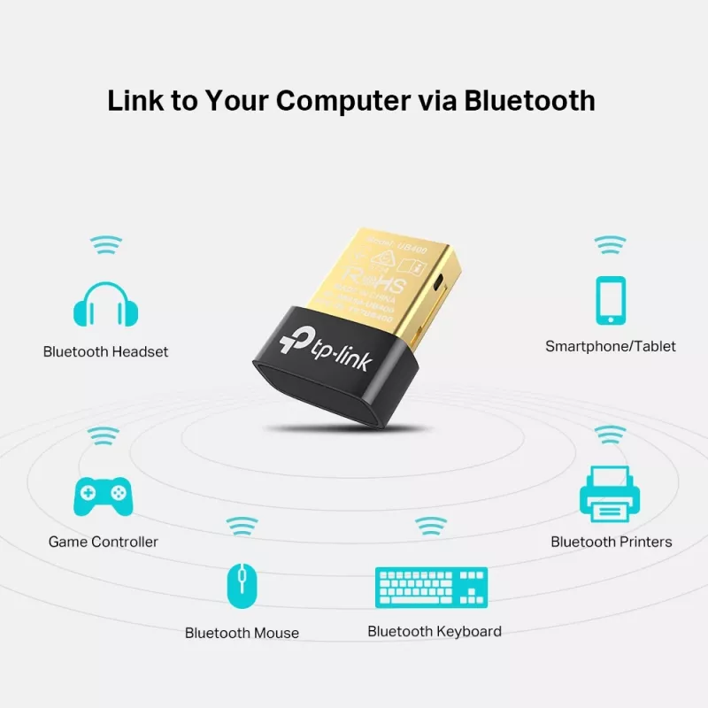 TP-Link UB400 Bluetooth USB adapteris, nano dydžio
