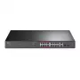 TP-Link TL-SL1218MP 16 prievadų 10/100Mbps + 2 prievadai Gigabit nevaldomas PoE jungiklis
