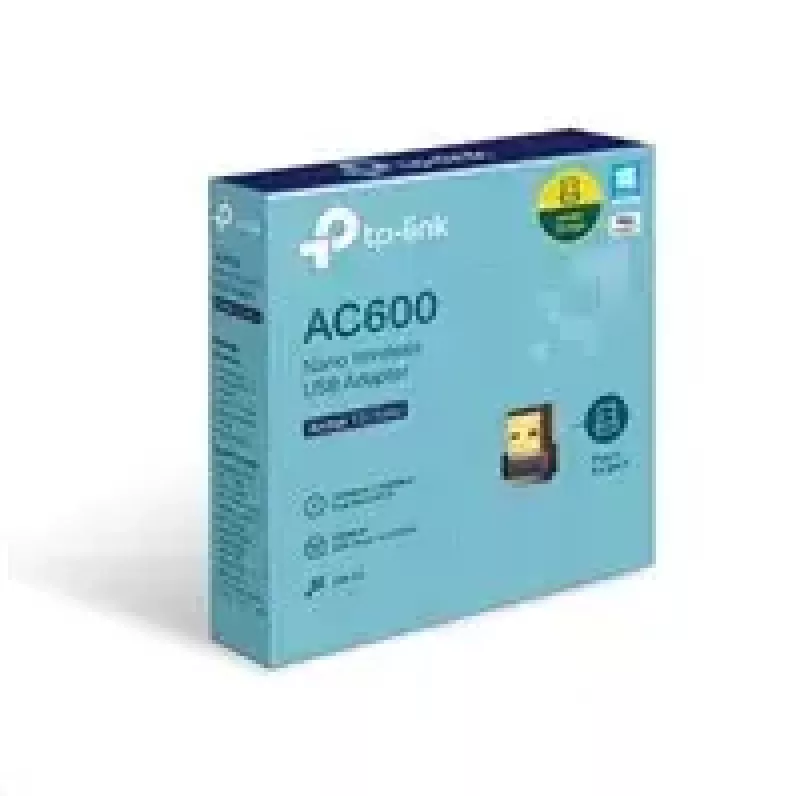 TP-Link Archer T2U Nano belaidis USB adapteris AC600 2.4/5 GHz