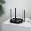 Stalinis maršrutizatorius MERCUSYS MR80X – Dviejų juostų „Wi‑Fi 6“ (802.11ax), 3000 Mbps, 4 išorinės antenos, 3 Gigabit LAN prievadai