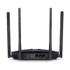 Stalinis maršrutizatorius MERCUSYS MR80X – Dviejų juostų „Wi‑Fi 6“ (802.11ax), 3000 Mbps, 4 išorinės antenos, 3 Gigabit LAN prievadai