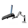 Ergotron LX monitoriaus svirtis tvirtinama prie stalo, poliruotas aliuminis
