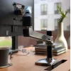 Ergotron LX monitoriaus svirtis tvirtinama prie stalo, poliruotas aliuminis