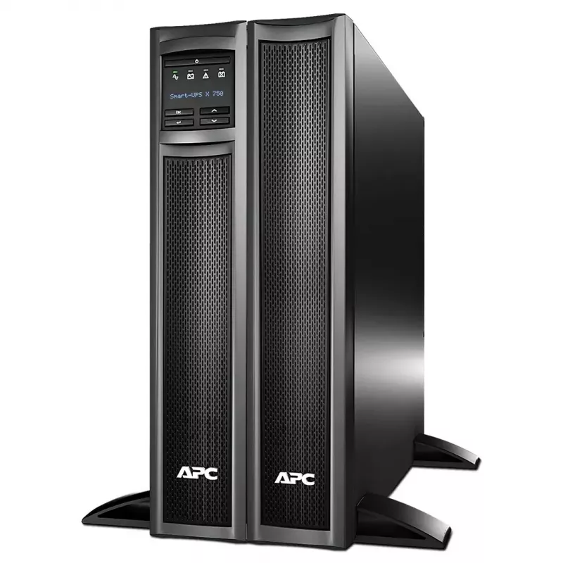 APC Smart-UPS X SMX750I - 750VA, 8x C13 išėjimai, USB, išplečiamas veikimo laikas