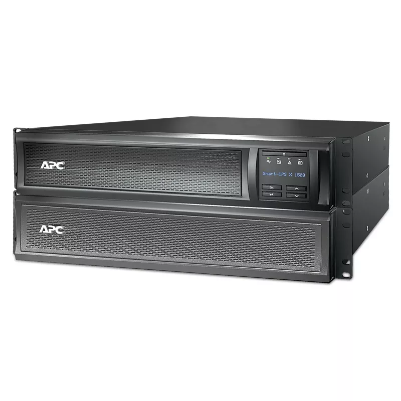 APC Smart-UPS X SMX1500RMI2U – 1500VA, 8x C13 išėjimai, USB, praplečiamas veikimo laikas