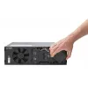 APC Smart-UPS On-Line SRT5KRMXLI - 5000 VA, 6x C13, 4x C19 išėjimai, montuojamas į stelažą, integruota tinklo valdymo kortelė
