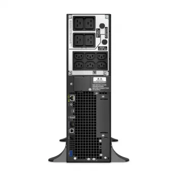 APC Smart-UPS On-Line, 5kVA, Tower, 230V, 6x C13+4x C19 lizdai, tinklo kortelė+SmartSlot, prailgintas veikimo laikas, be bėgių komplekto