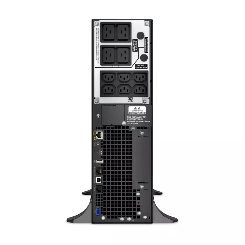 APC Smart-UPS On-Line, 5kVA, Tower, 230V, 6x C13+4x C19 lizdai, tinklo kortelė+SmartSlot, prailgintas veikimo laikas, be bėgių komplekto
