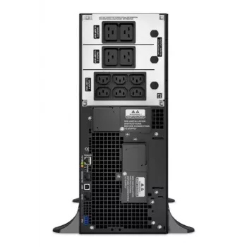 APC Smart-UPS On-Line 6kVA/6kW, bokštinis, 230V, 6x C13+4x C19 IEC lizdai, tinklo kortelė+SmartSlot, ilgintas veikimo laikas, be bėgių komplekto