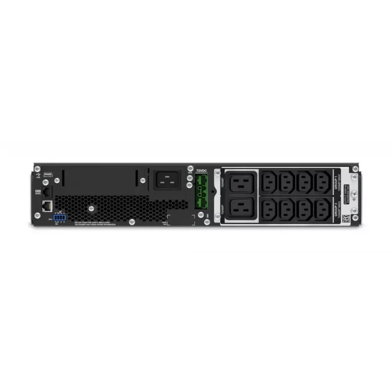 APC Smart-UPS On-Line SRT3000RMXLI - 3000VA, 8x C13 ir 2x C19, montuojamas į stelažą