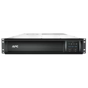 APC Smart-UPS SMT2200RMI2UNC, linijinis interaktyvus, 2200VA, 2U montuojamas stelaže, 230V, 8x IEC C13 + 2x IEC C19 lizdai, tinklo kortelė, AVR, LCD ekranas