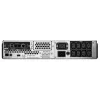 APC Smart-UPS SMT2200RMI2UNC, linijinis interaktyvus, 2200VA, 2U montuojamas stelaže, 230V, 8x IEC C13 + 2x IEC C19 lizdai, tinklo kortelė, AVR, LCD ekranas