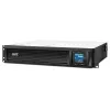 APC Smart-UPS C, linijinis interaktyvus, 1000VA, 2U stelažinis, 230V, 4x IEC C13 lizdai, SmartConnect prievadas, USB ir RS-232, AVR, grafinis LCD