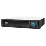 APC Smart-UPS C, linijinis interaktyvus, 1000VA, 2U stelažinis, 230V, 4x IEC C13 lizdai, SmartConnect prievadas, USB ir RS-232, AVR, grafinis LCD