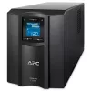 APC Smart-UPS C, linijinis interaktyvus, 1000VA, bokštas, 230V, 8x IEC C13 lizdai, SmartConnect prievadas, USB ir nuoseklus ryšys, AVR, grafinis LCD