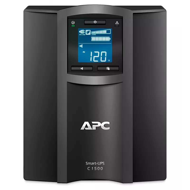 APC Smart-UPS SMC1500IC - 8x C13, USB, SmartConnect, 1500VA, linijinis interaktyvus, 1,5 kVA, 900 W, sinusinis, 170 V, 300 V
