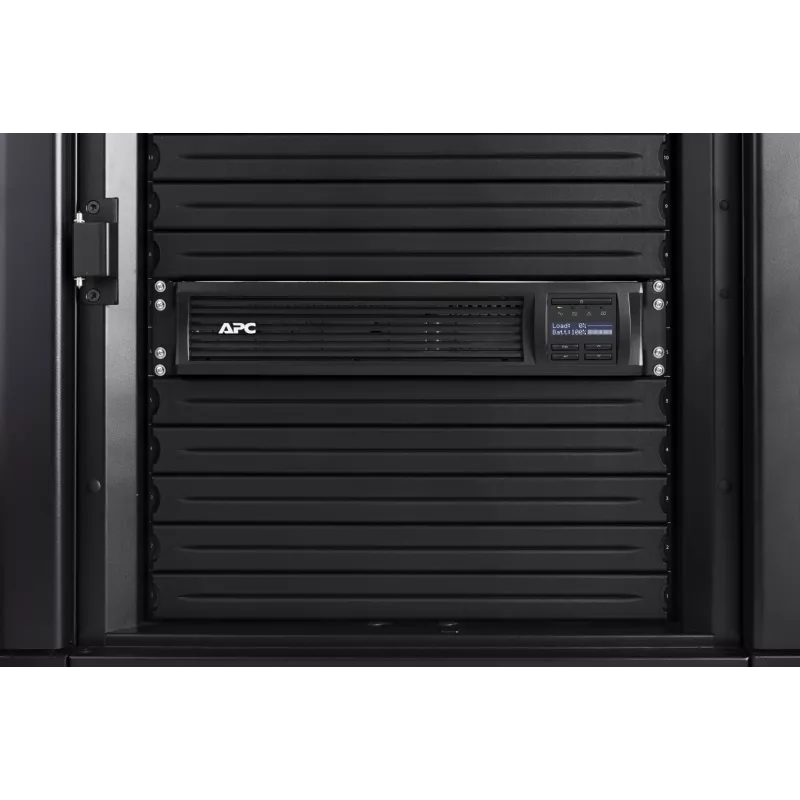 APC Smart-UPS SMT1500RMI2UC – 4x C13, USB, stelažinis 2U, SmartConnect, 1500VA