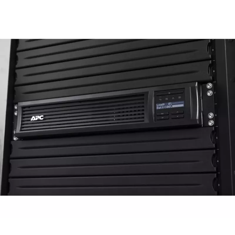 APC Smart-UPS SMT2200RMI2UC – 8x C13, 1x C19, USB, 2U stelažinis, SmartConnect, 2200VA