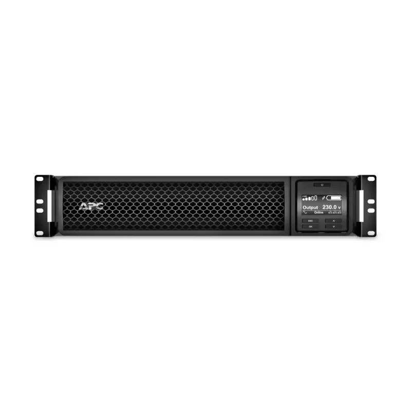 APC Smart-UPS On-Line SRT1000RMXLI-NC - 1kW/VA, 6x C13 lizdai, montuojamas į stelažą, su tinklo valdymo kortele