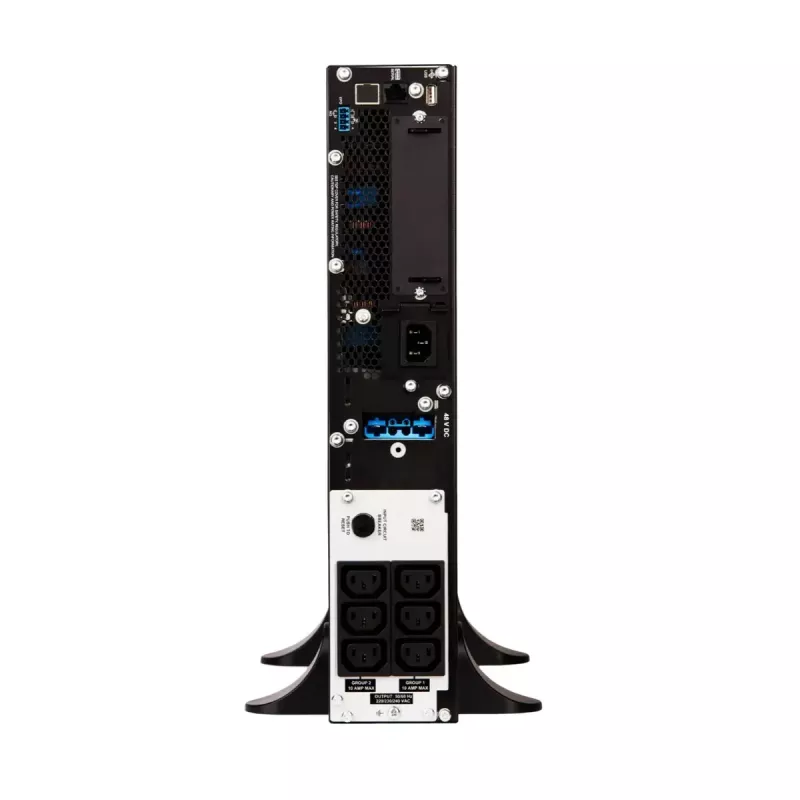 APC Smart-UPS On-Line 1500VA/1500W bokštas, 230V, 6x C13 lizdai, SmartSlot, ilgesnis veikimo laikas, be bėgių komplekto