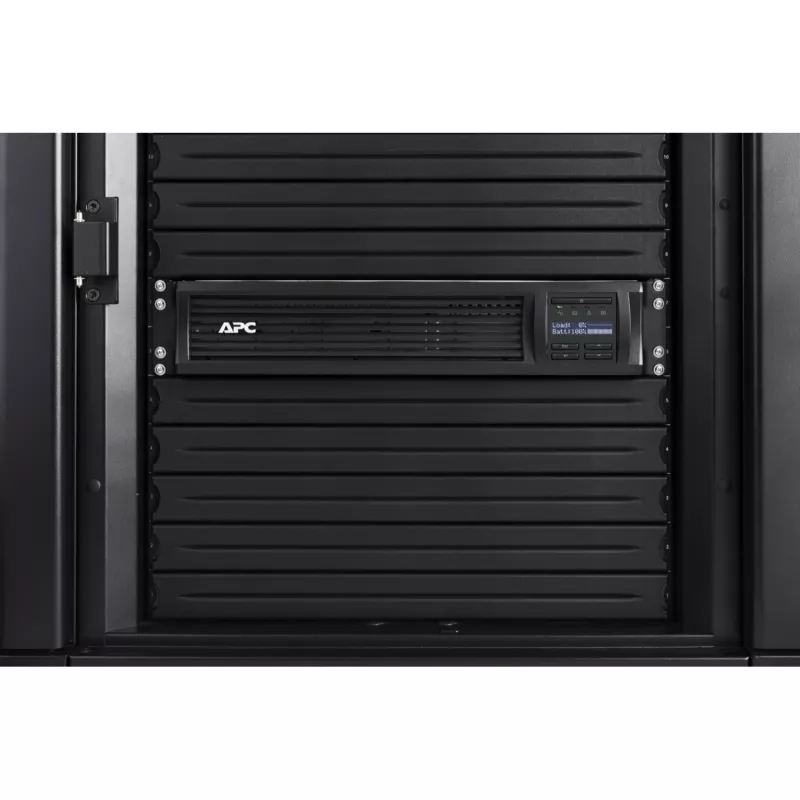 APC Smart-UPS SMT750RMI2UC - 4x C13, USB, montuojamas į stovą 2U, SmartConnect, 750VA