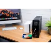 APC Back-UPS Pro, 1200VA/720W, bokštinis, 230V, 8x IEC C13 lizdai, sinusinė banga, AVR, USB A ir C prievadai, LCD, keičiama baterija