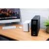 APC Back-UPS Pro, 1200VA/720W, bokštinis, 230V, 8x IEC C13 lizdai, sinusinė banga, AVR, USB A ir C prievadai, LCD, keičiama baterija