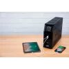APC Back-UPS Pro, 1200VA/720W, bokštinis, 230V, 8x IEC C13 lizdai, sinusinė banga, AVR, USB A ir C prievadai, LCD, keičiama baterija
