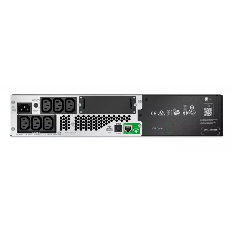 UPS APC Smart-UPS linijinis interaktyvus 750VA ličio jonų stelažinis / bokštinis 2U