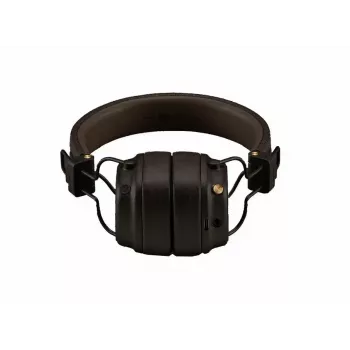 Ausinės MARSHALL Major V — uždengiančios ausis, Bluetooth 5.3, 100 h baterija, USB-C, 3,5 mm, 32 Ω, 40 mm tvarkyklės, bronzinės