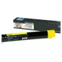 Kasetė dažų Lexmark C950X2YG geltona 10000 puslapių