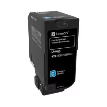 Kasečių lazerinis toneris Lexmark 74C2SCE 3000 puslapių Cyan