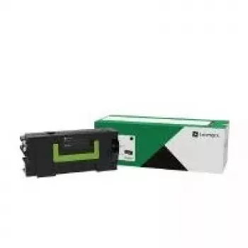 Lexmark 58D2U0E itin didelės apimties tonerio kasetė, juodos spalvos, 55 000 psl.
