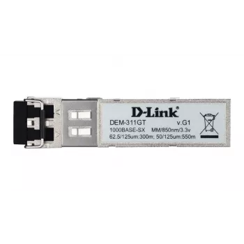 D-Link DEM-311GT SFP siųstuvas-imtuvas 1x 1000BaseSX, iki 550 m, daugiamodis