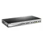 D-Link DXS-1210-12TC/E valdomas tinklo jungiklis L2 10G Ethernet (100/1000/10000) 1U juodas, sidabrinis