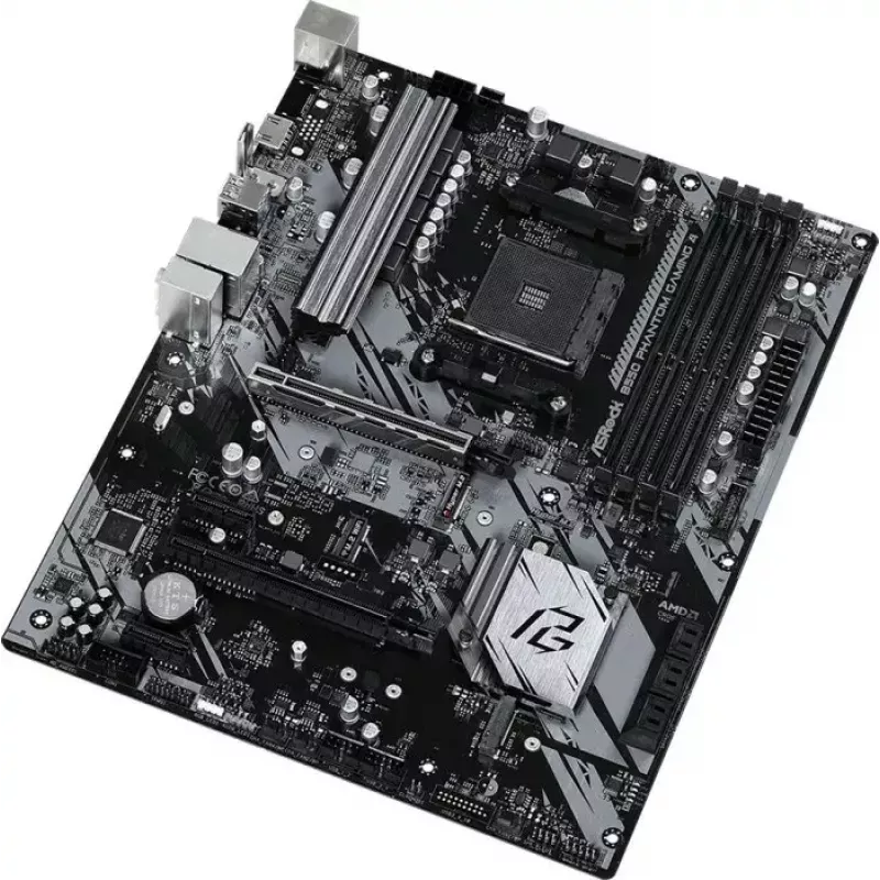 ASRock B550 Phantom Gaming 4 pagrindinė plokštė AMD B550 Socket AM4 ATX