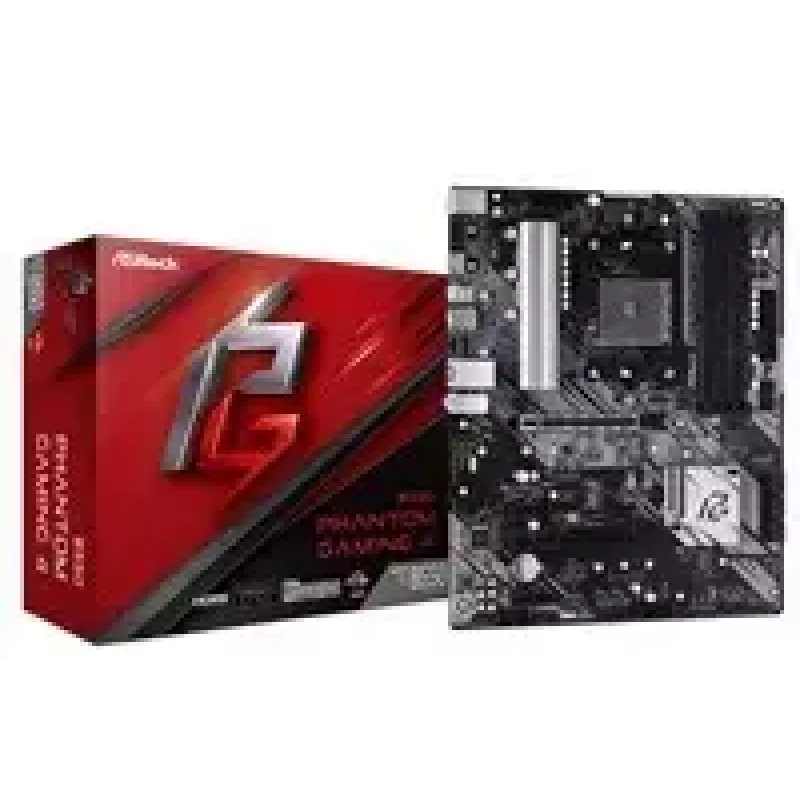 ASRock B550 Phantom Gaming 4 pagrindinė plokštė AMD B550 Socket AM4 ATX