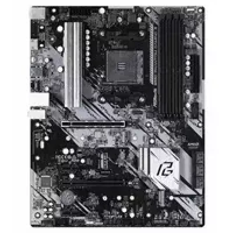 ASRock B550 Phantom Gaming 4 pagrindinė plokštė AMD B550 Socket AM4 ATX