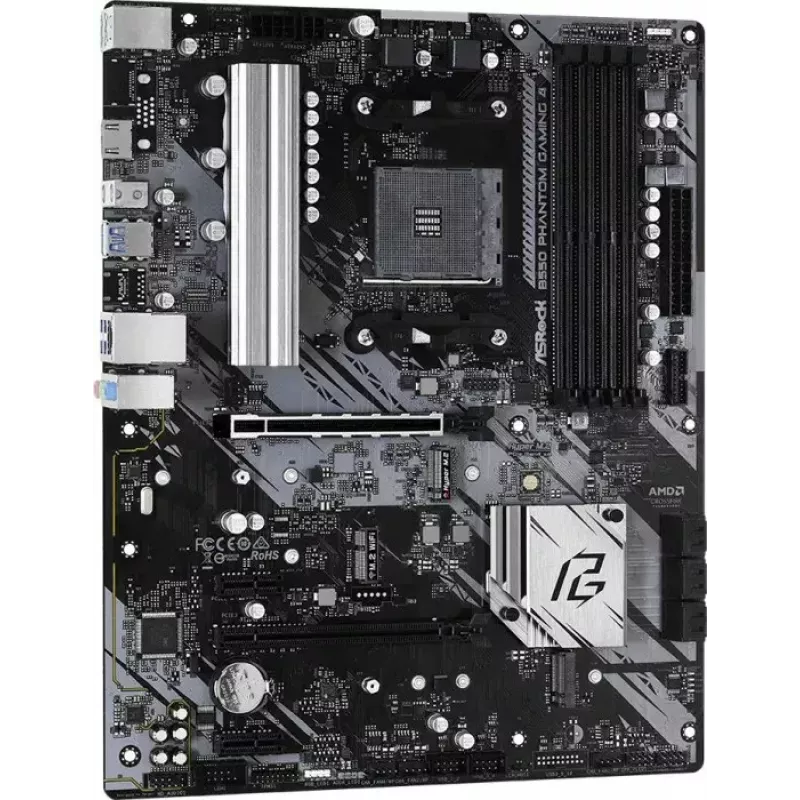 ASRock B550 Phantom Gaming 4 pagrindinė plokštė AMD B550 Socket AM4 ATX
