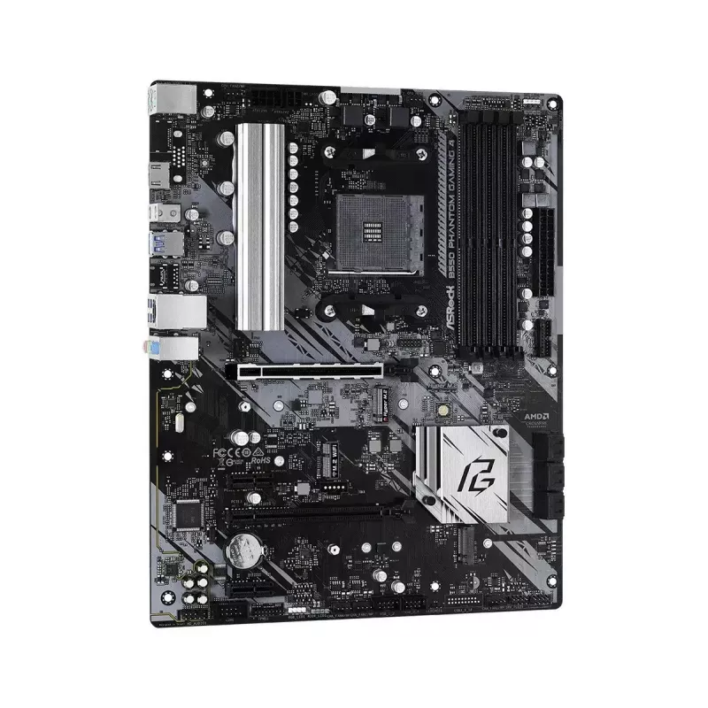 ASRock B550 Phantom Gaming 4 pagrindinė plokštė AMD B550 Socket AM4 ATX