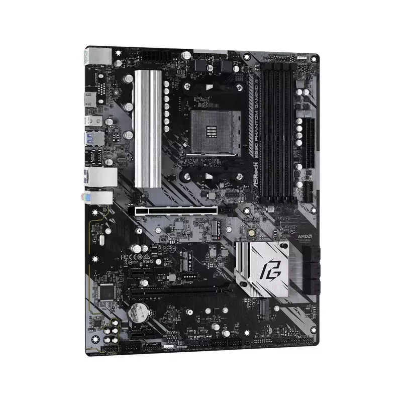 ASRock B550 Phantom Gaming 4 pagrindinė plokštė AMD B550 Socket AM4 ATX