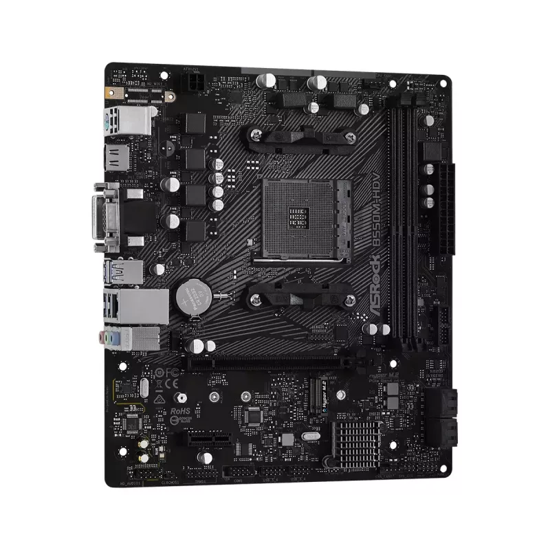 Pagrindinė plokštė ASRock B550M-HDV AMD B550 Socket AM4 micro ATX